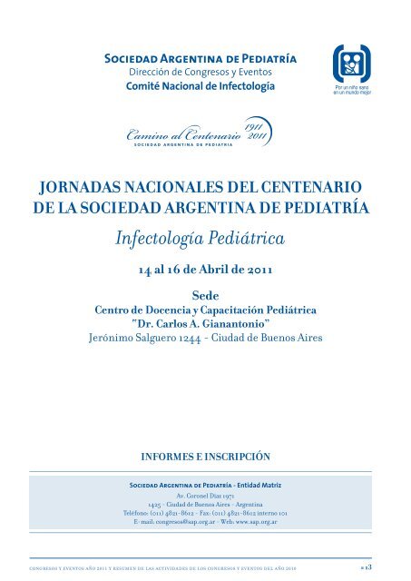 SocIEDAD ARGENTINA DE PEDIATRíA - IntraMed