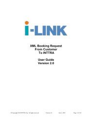 XML Booking Request From Customer To INTTRA User Guide ...