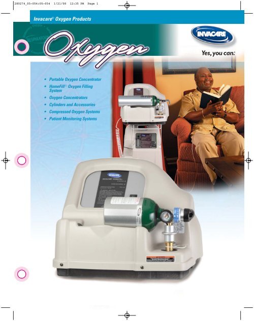 invacare oxygen refill system