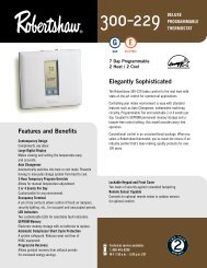 Robertshaw 5210-125 Thermostat