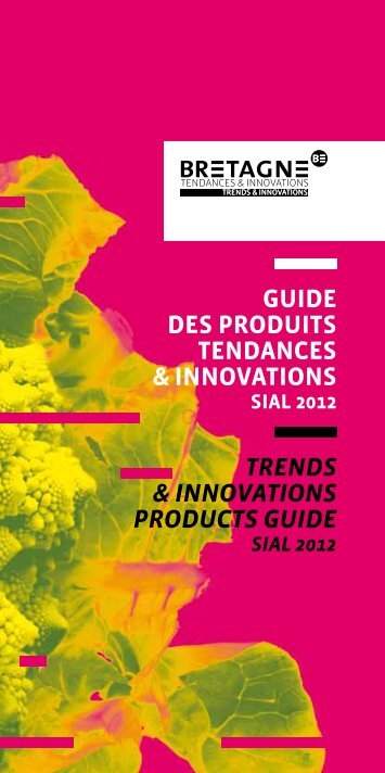 Guide des produits tendances & innovations ... - Invest in Bretagne