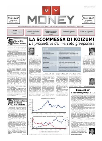 LA SCOMMESSA DI KOIZUMI Le prospettive del ... - Tradinglab