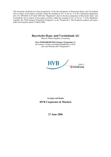 HVB DIP 2006-Title Summaryv13.DOC - UniCredit