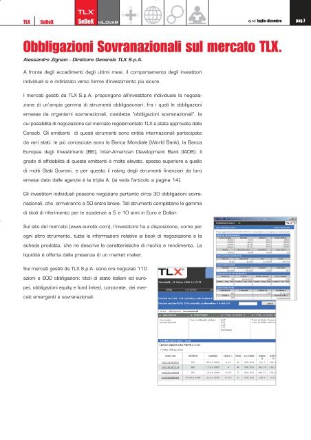 6M luglio/dicembre 1 - Tradinglab - UniCredit