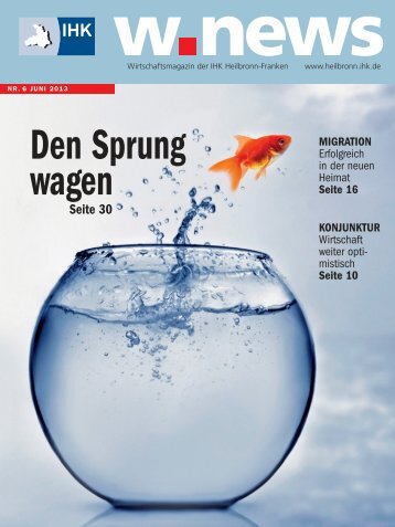 Forschen, Entwickeln - Querdenken | w.news 06.2013