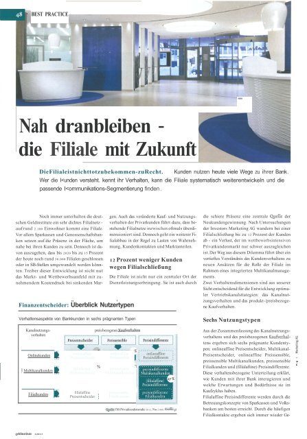 Die Filiale Mit Zukunft Nah Dranbleiben Investors Marketing Ag