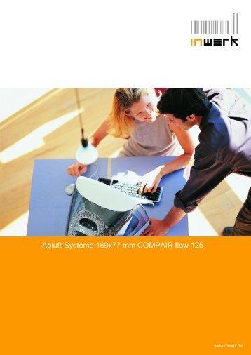 Abluft-Systeme 169x77 mm COMPAIR flow 125 - Küchen