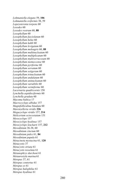 Zooplankton of the open Baltic: Extended Atlas - IOW