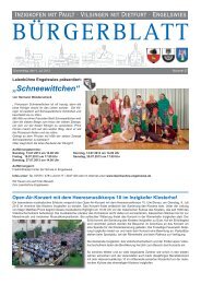 BÃ¼rgerblatt 27/201 - Inzigkofen