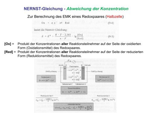 Vorlesung 5 - Redox