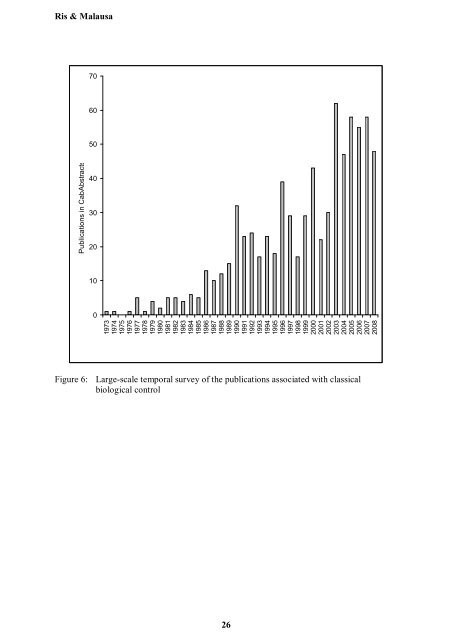 Classical and augmentative biological control against ... - IOBC-WPRS