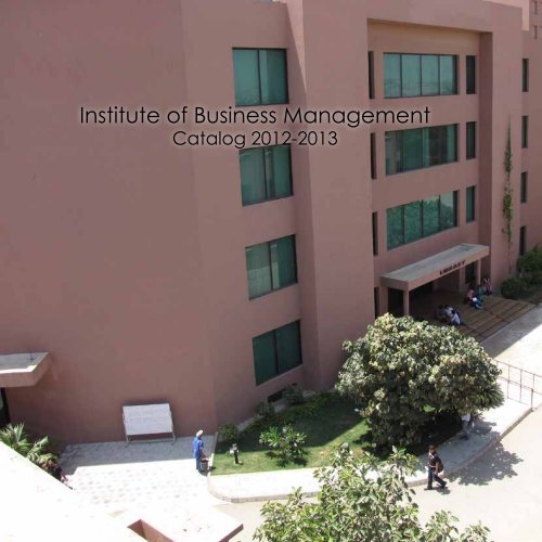 Catalog 2012 13 Complete Institute Of Business Management