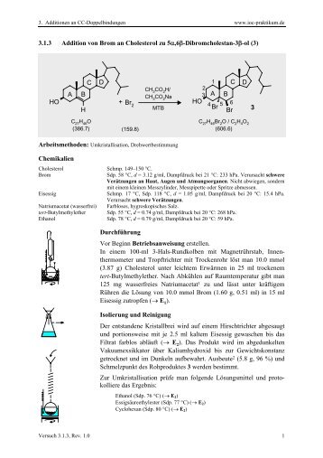 3.1.3: Dibromcholestanol