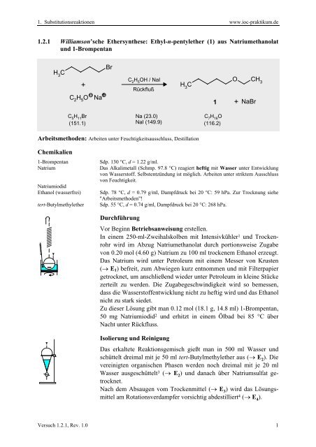1.2.1: Ethyl-n-pentylether