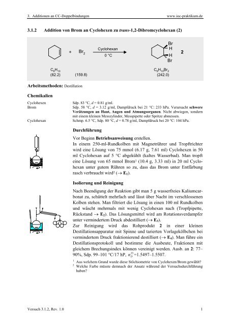 3.1.2: trans-1,2-Dibromcyclohexan