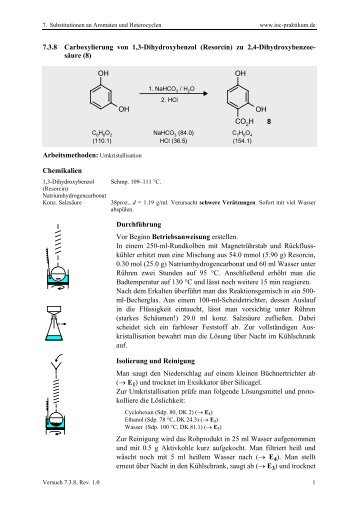 7.3.8: 2,4-DihydroxybenzoesÃ¤ure