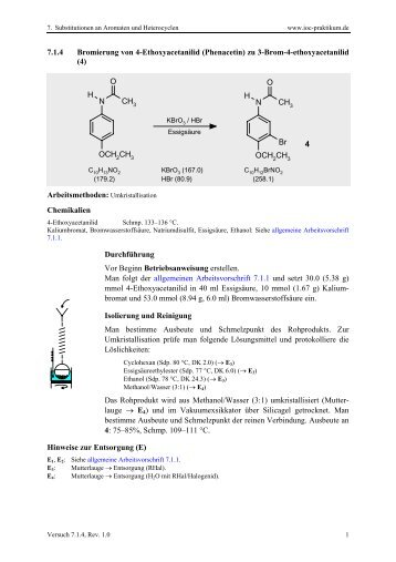 7.1.4: 3-Brom-4-ethoxyacetanilid