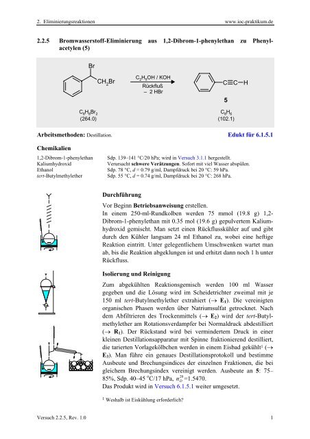 2.2.5: Phenylacetylen