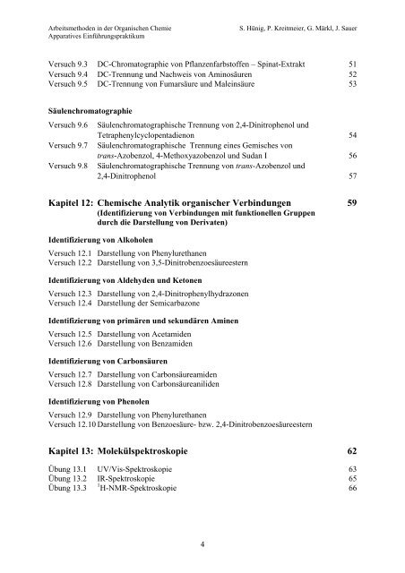 EinfÃ¼hrungspraktikum - Integriertes Organisch-chemisches Praktikum