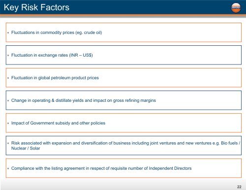 Investor Presentation - Indian Oil Corporation Limited