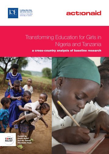 Transforming education for girls in Nigeria and Tanzania (TEGINT)
