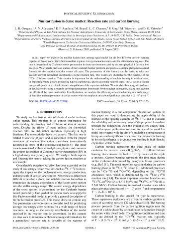 Nuclear fusion in dense matter: Reaction rate and carbon burning