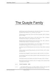 The Quayle Family - The Isle of Man Family History Society