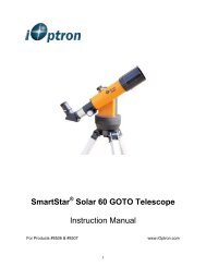 SmartStar MiniTower Instruction Manual - iOptron