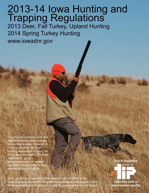2012-13 Iowa Hunting And Trapping Regulations - Iowa Department ...