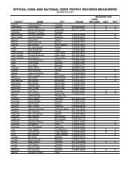 official iowa and national deer trophy records measurers