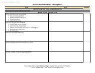 Reunion Timeline and Task Planning Sheet