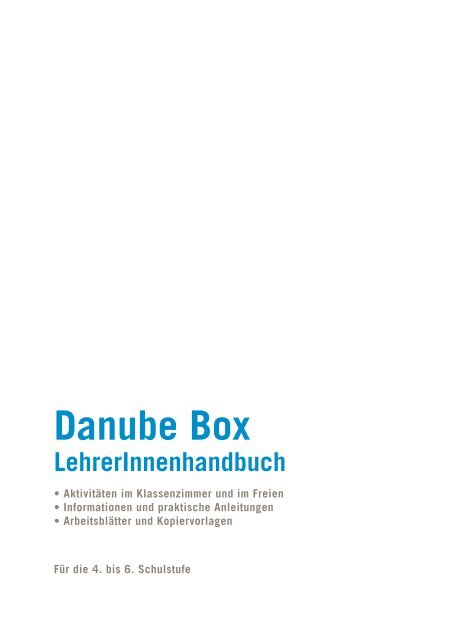 Download Inhaltsverzeichnis, Vorwort und Impressum - Danube Box