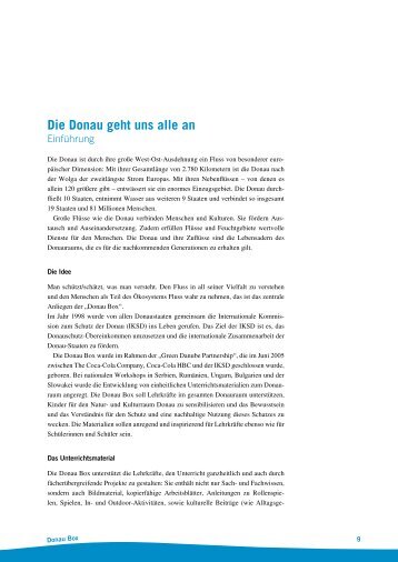 Die Donau geht uns alle an - Danube Box