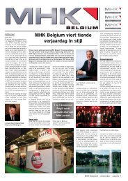 MHK Belgium viert tiende verjaardag in stijl - IP Komfort ...