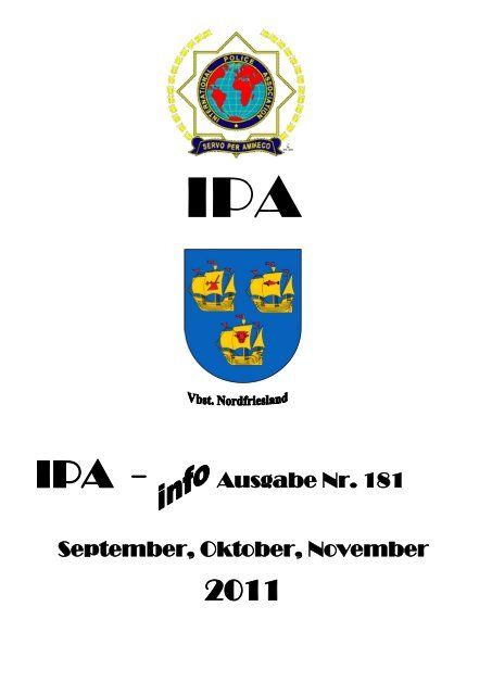 Ausgabe Nr. 181 September, Oktober, November - Ipa-nordfriesland ...