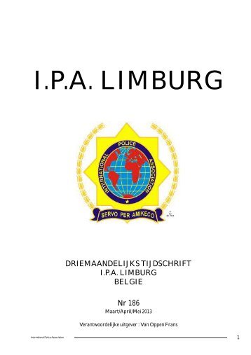 Uitgave nr. 186 - IPA Nederland