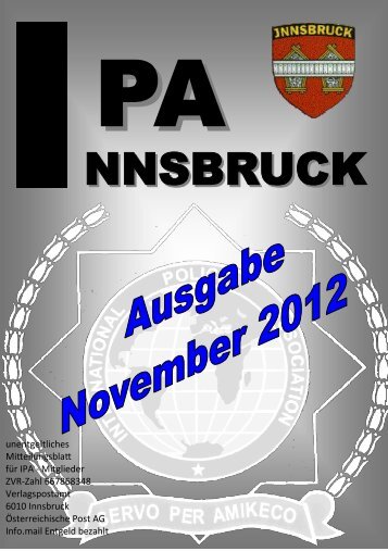 Ausgabe 2/12 - IPA Tirol