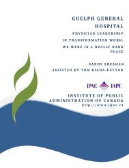 ED PIP WAVE 1 GUELPH GENERAL HOSPITAL - The Institute of ...