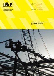 ANNUAL report 2012 - IPAF