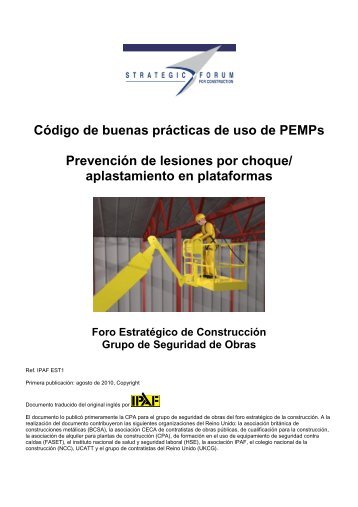 MEWP BPG ES - IPAF