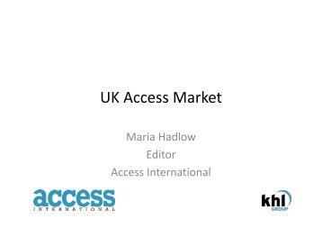 UK Access Market - Ipaf