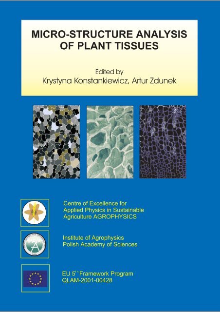 MICRO-STRUCTURE ANALYSIS OF PLANT TISSUES - Lublin