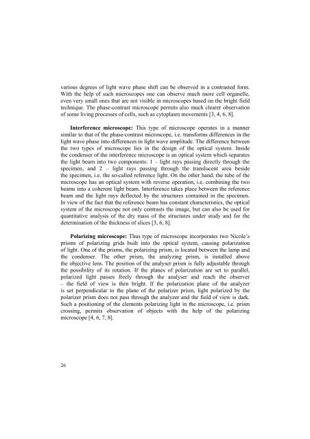 MICRO-STRUCTURE ANALYSIS OF PLANT TISSUES - Lublin