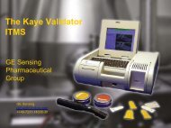 Kaye Validator ITMS