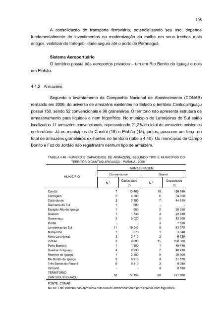 1. fase: caracterizaÃ§Ã£o global - Ipardes