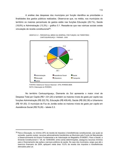 1. fase: caracterizaÃ§Ã£o global - Ipardes