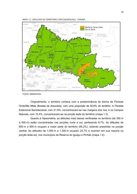 1. fase: caracterizaÃ§Ã£o global - Ipardes