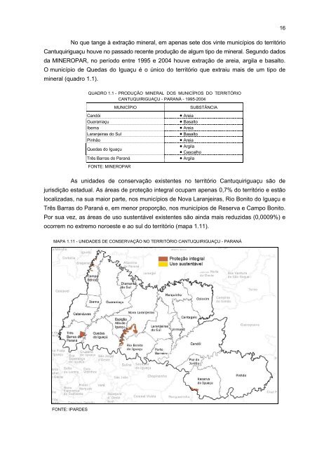 1. fase: caracterizaÃ§Ã£o global - Ipardes