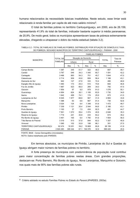 1. fase: caracterizaÃ§Ã£o global - Ipardes