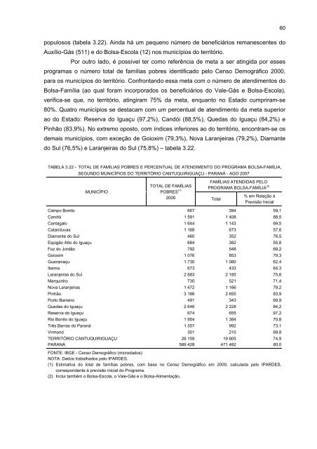 1. fase: caracterizaÃ§Ã£o global - Ipardes